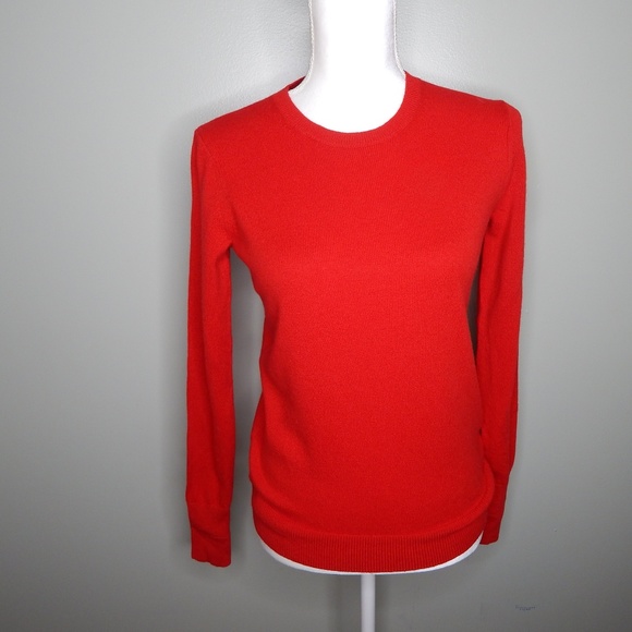 everlane Sweaters - everlane woman cashmere crew red sz xs